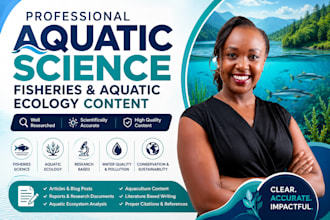 provide fisheries and aquatic ecology report analysis