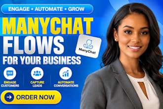 build engaging manychat flows for your customers