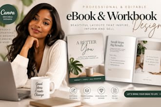 editable canva ebook workbook layout redesign canva ebook ebook formatting