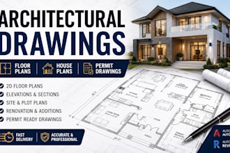 create architectural floor plans house plans and permit drawings