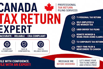 file your canada corporation tax return t1 t2 with cra