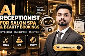 build an ai receptionist for salon spa and beauty bookings
