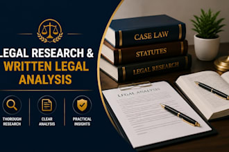 conduct legal research and provide professional legal analysis