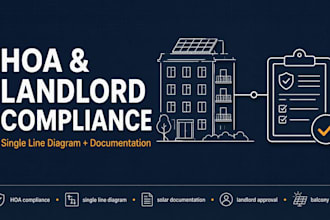 landlord and hoa ready solar single line diagram and compliance documentation