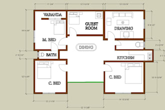 design 2d master plan, permit drawing, residential commercial or 3d rendering