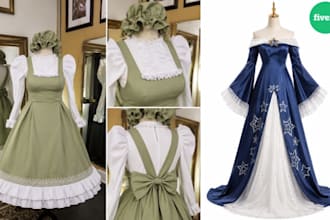 sew custom cosplay costume