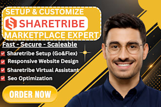 setup sharetribe build mvp marketplace with sharetribe as sharetribe expert