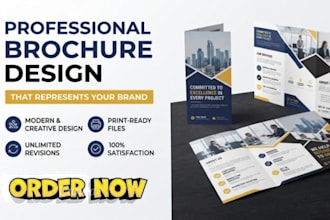 design brochure, trifold brochure design, bifold brochure, digital brochure