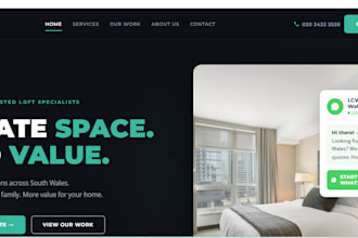 build a website for your business