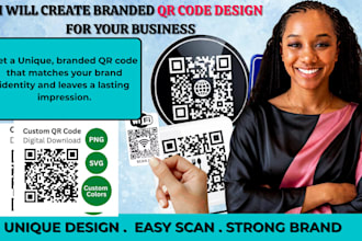 design custom qr code or branded qr code for business