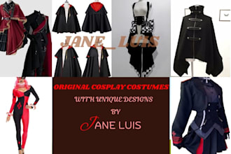 sew custom cosplay costume