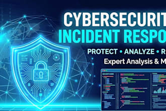 provide cybersecurity incident response and network security analysis
