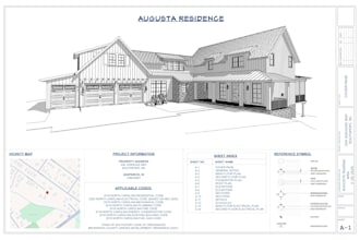 prepare residential permit drawings using autocad, revit, and chief architect