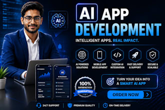 ai mobile app, ai app development for ios and android