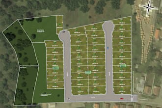 draw and render 2d,3d site plan, landscape design, master plan