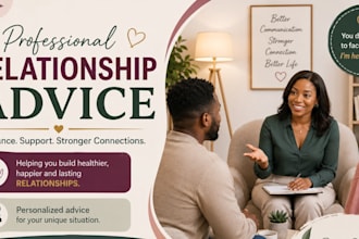 be your  life coach and your relationship adviser