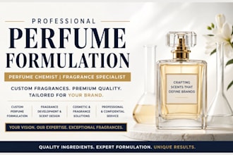 perfume product formulation perfume cosmetics fragrance chemist