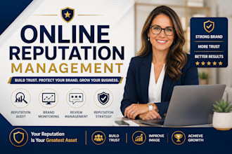manage and improve your brand reputation professionally