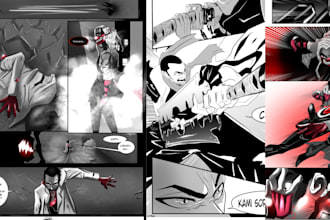 draw anime manga comic book manga illustration manga artist cover manga panel