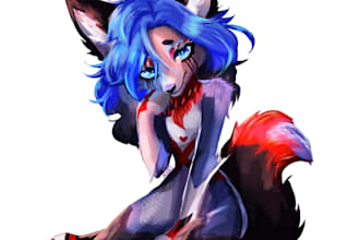 create chibi cute  furry drawings