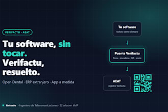 integrar verifactu aeat en tu software de facturación o en open dental