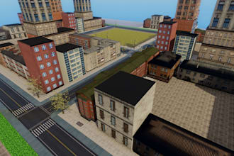 build a realistic roblox city map rp map builder 3d environment in roblox studio