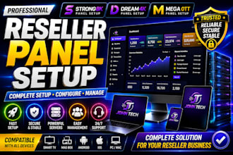 reseller panel,dream4k panel,strong8k, reseller webs,app rebrend, xciptv, ibo