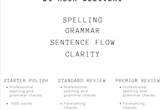 proofread and edit your documents