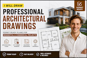 architectural plans city permit drawing exterior design autocad ohio oklahoma