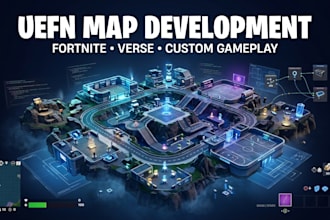 create custom fortnite uefn map with verse scripting and gameplay mechanics
