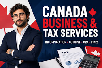canada company incorporation, gst hst, cra tax and CPA filing services