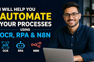 help you automate your processes using ocr, rpa, and n8n