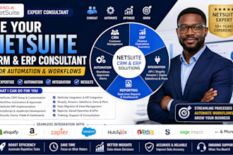 be your netsuite CRM and erp consultant for automation and workflows