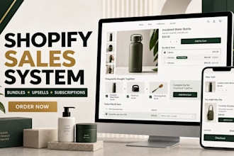 set up shopify product bundles upsells cross sells and subscriptions