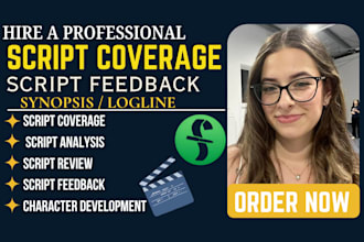 provide detailed screenplay coverage, analysis, notes, feedback for your script