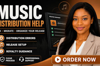 fix music distribution errors and manage your music release