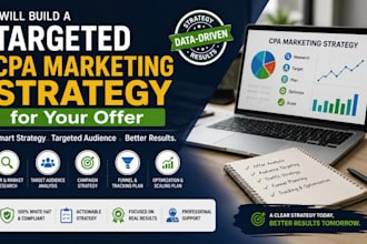 build a targeted CPA marketing strategy for your offer