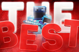 make you cheap high quality minecraft pvp and smp thumbnails