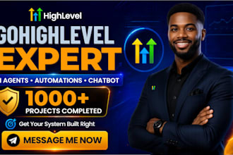 gohighlevel expert ghl ai voice agent go high level ai chatbot ghl automation va