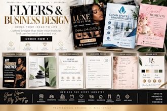 create digital flyers for your company
