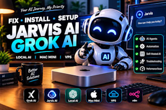 fix install setup jarvis local ai grok bot mac mini vps grok ai agent hermes