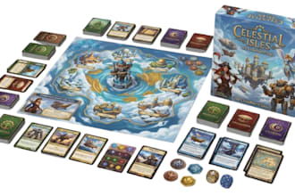 trading card game art card illustration board game design tabletop playing cards