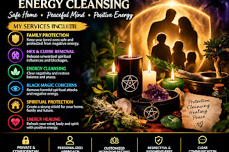 cast strong family protection spell hex curse removal energy healing black magic