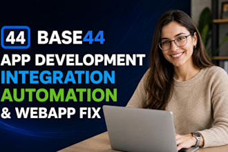 base 44 app, base 44 integration, base 44 automation, base 44 webapp fix base44