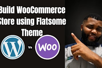 build a woocommerce store using flatsome theme