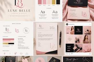 create a complete professional brand identity and branding