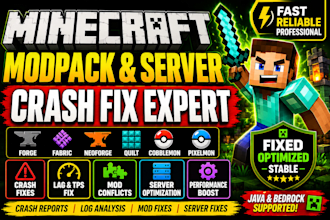 create fix optimize minecraft modpack palworld java bedrock spawn forge plugin