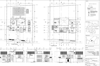 draw 2d floor plan and architectural drawing in autocad