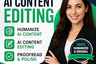 edit rewrite remove ai content novel humanize proofreading