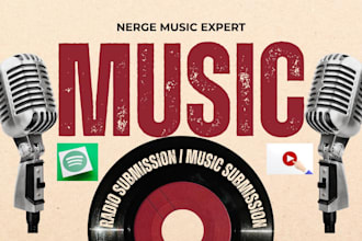 do music, radio submission, promotion playlist pitching and music blog outreach